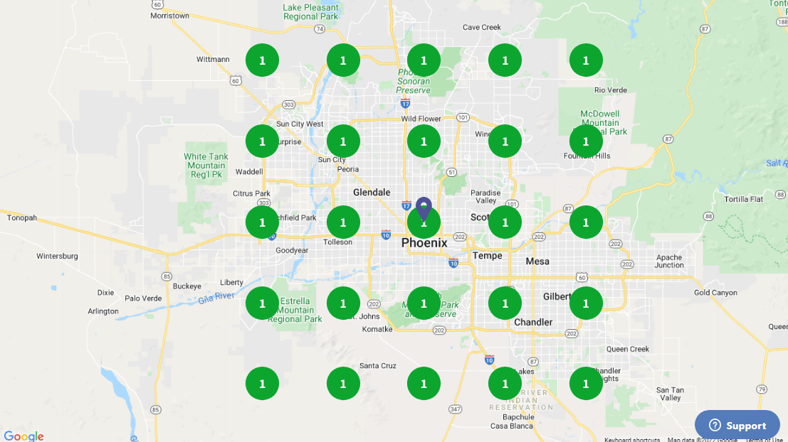 Phoenix Lawyers Ranking on page 1 with Local SEO by Verdict Digital Marketing